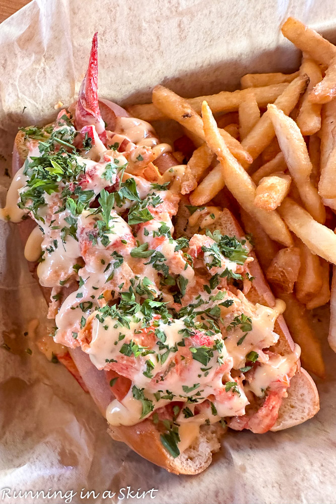 Bald Head Island Restaurants - Jailhouse Provisions Lobster Roll