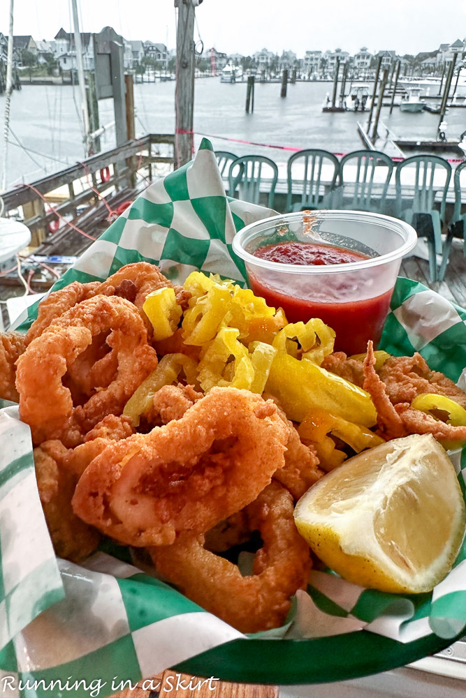 Bald Head Island Restaurants - Jules' Salty Grub and Island Pub - calamari