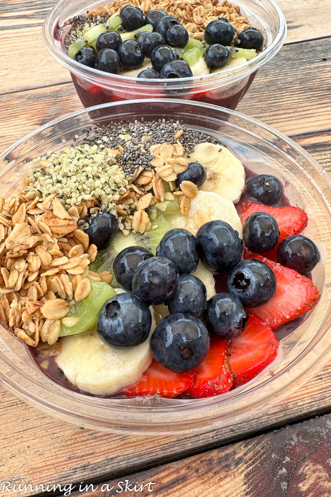 Bald Head Island Restaurants - Midway Coffee Acai Bowls