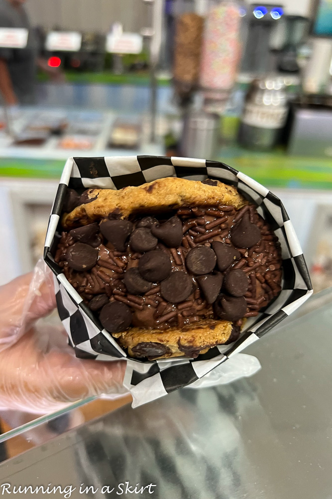 Nags Head Restaurants Ice Cream sandwich