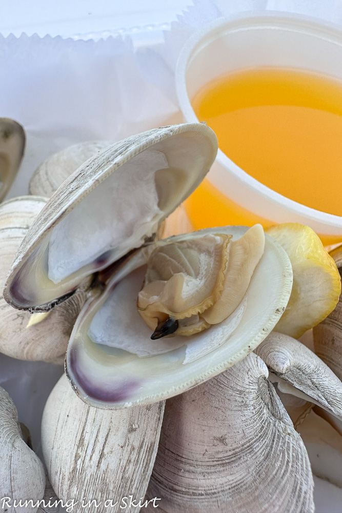 Sugar Creek restaurant clam steamers