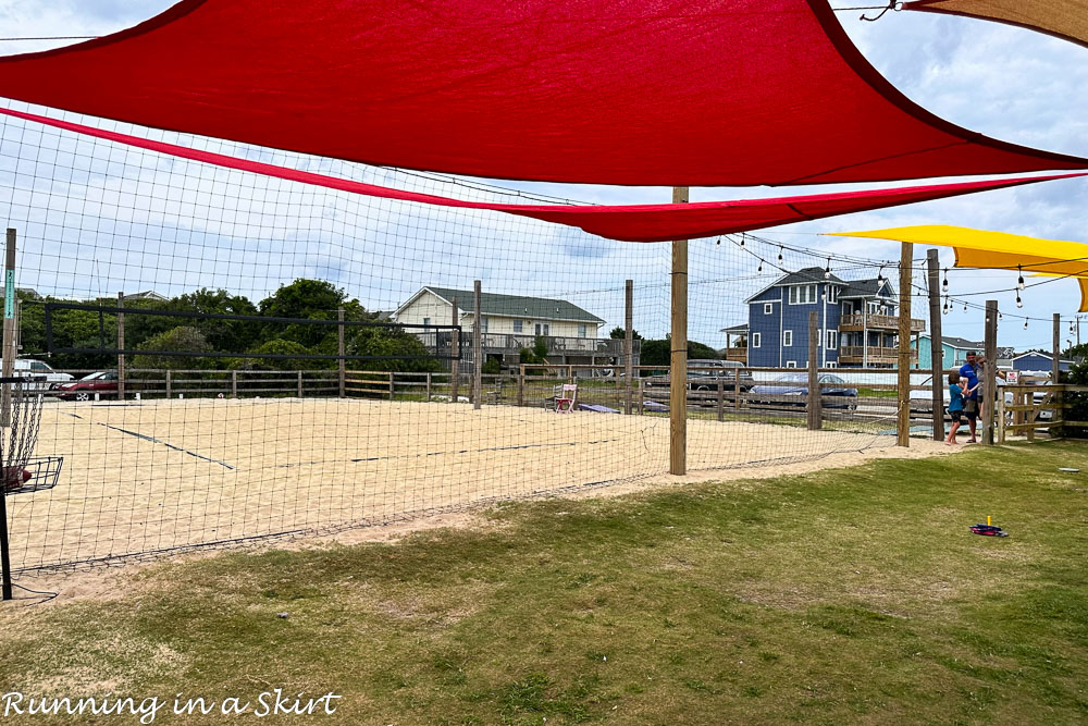 Tortugas' Lie Volleyball courts