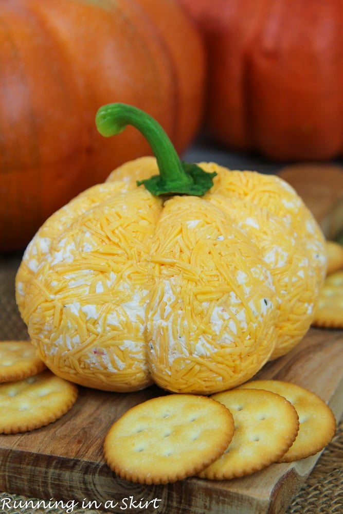 Pumpkin Cheese Ball Simple & Easy « Running in a Skirt