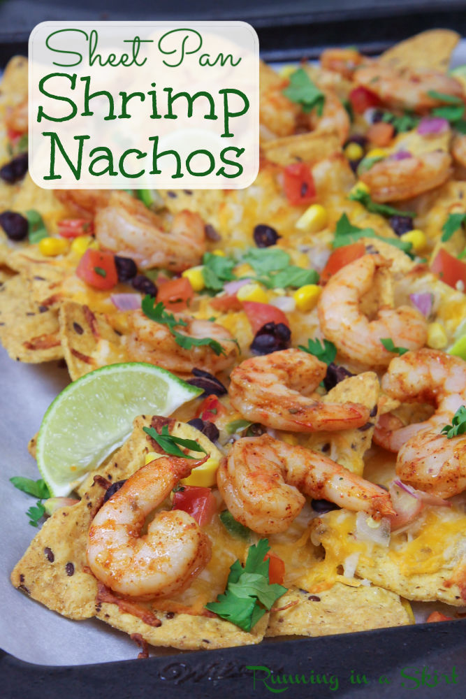 Shrimp Nachos recipe Pinterest Pin