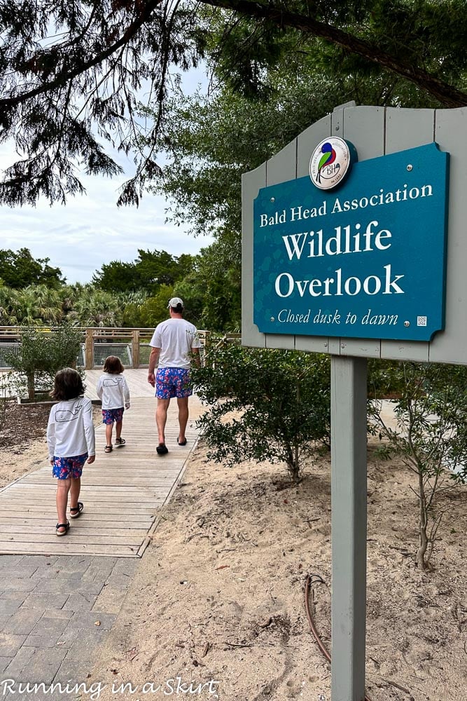 Bald Head Association Wildlife Overlook