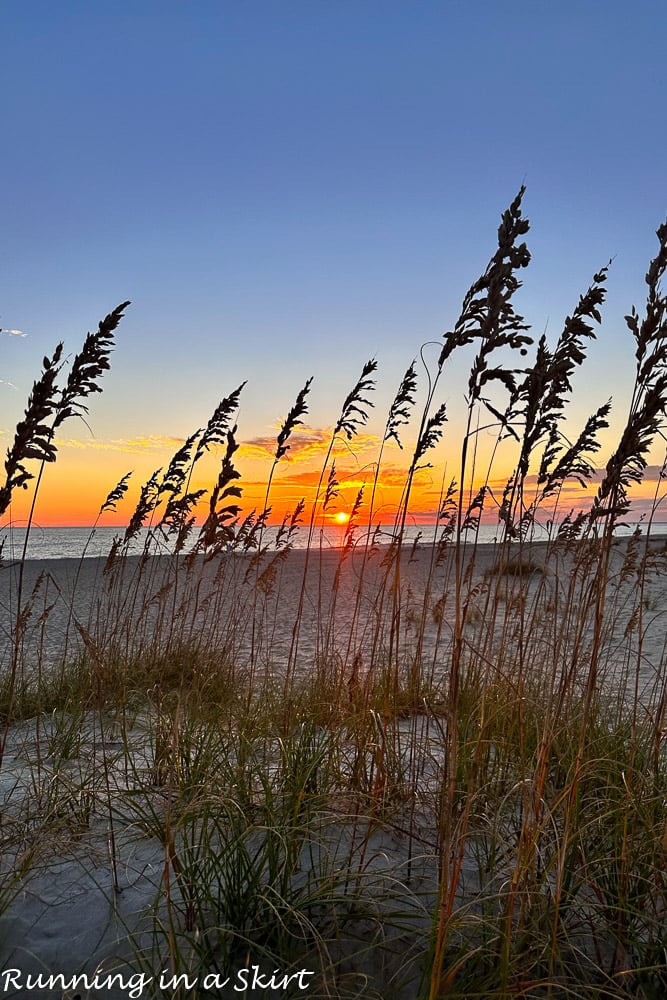 Bald Head Island NC sunset