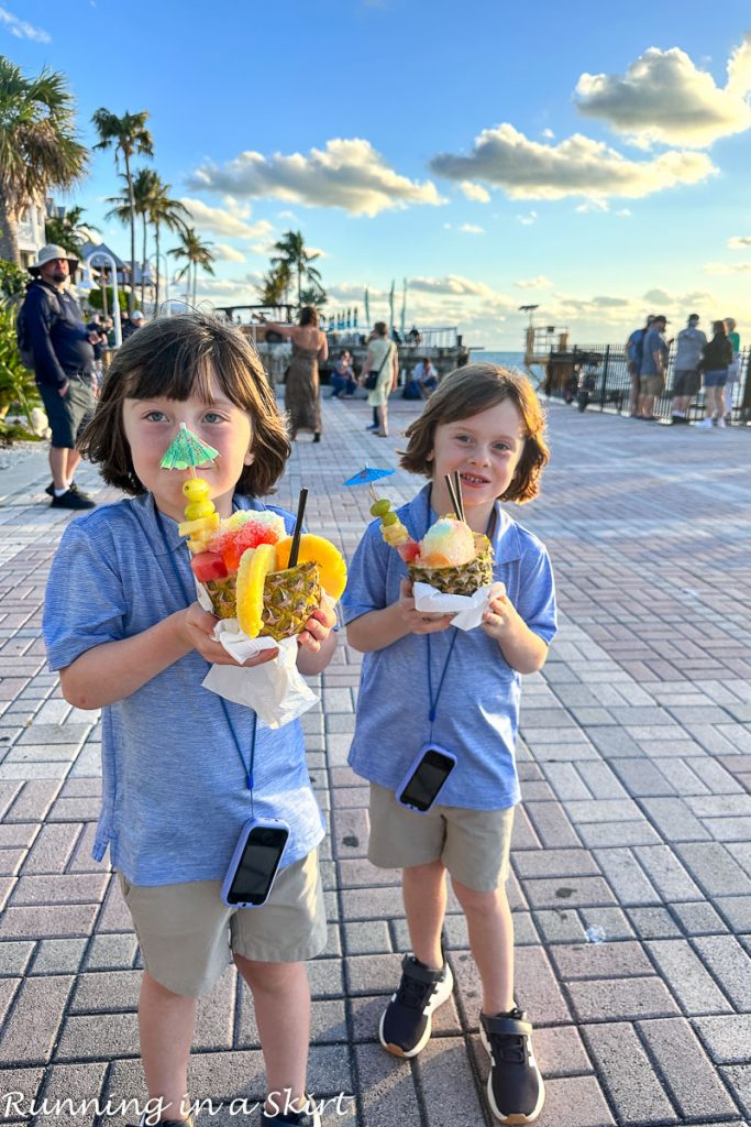 Things to Do in Key West with Kids - Sunset celebration