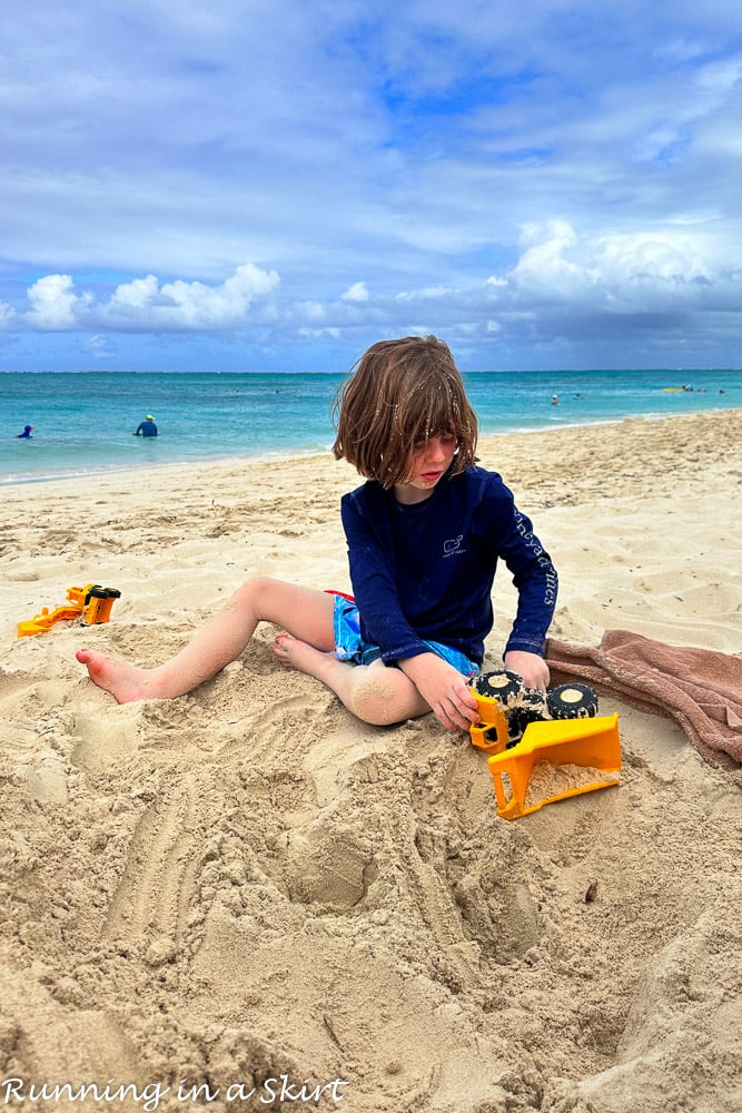 Turks & Caicos Packing List sand toys for kids