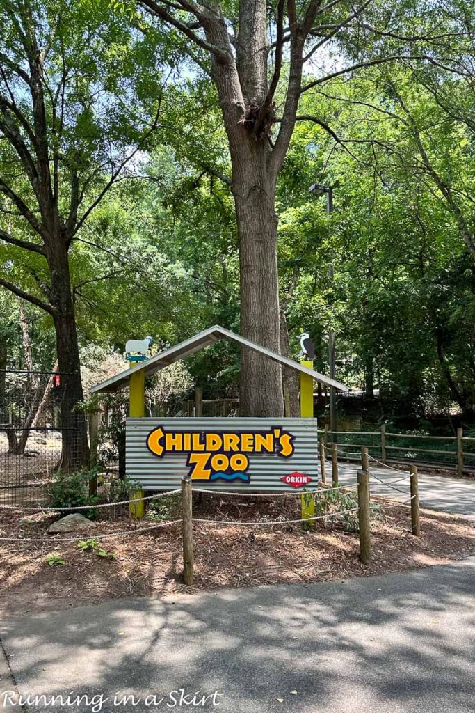 Atlanta Zoo children's zoo