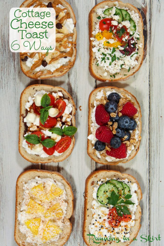 Cottage Cheese Toast ideas.