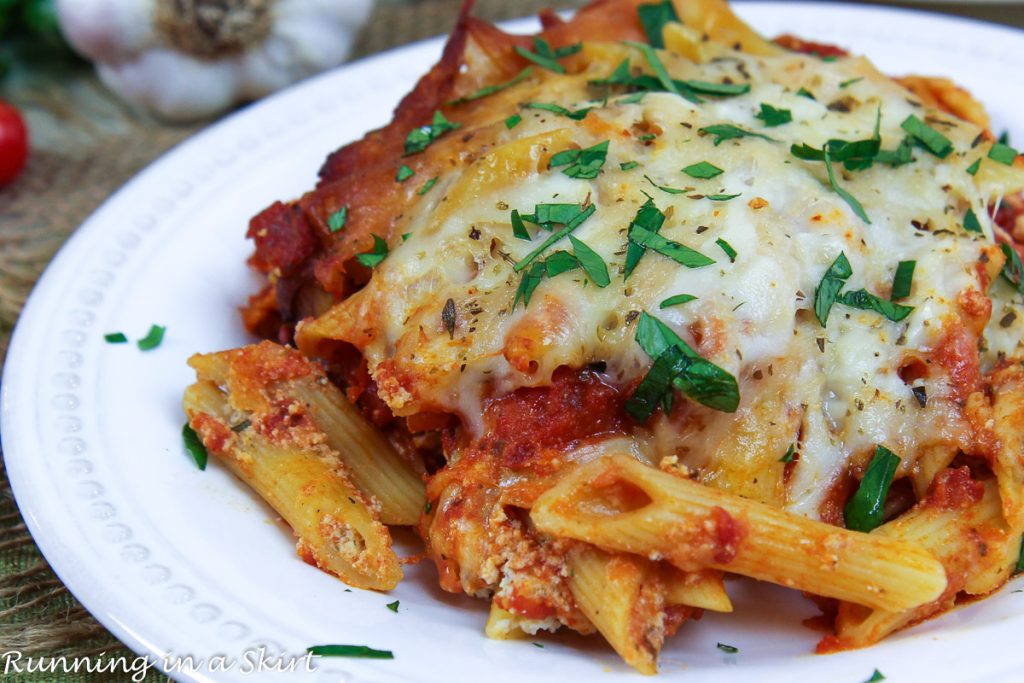 Crock Pot Baked Ziti
