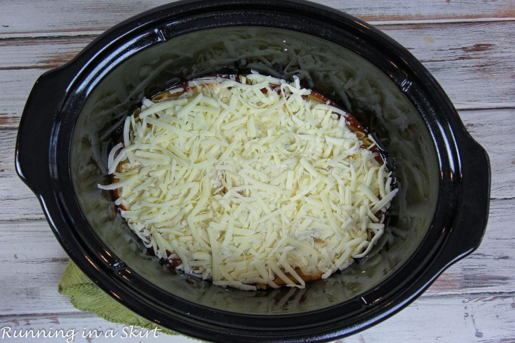 Crock Pot Baked Ziti Vegetarian « Running in a Skirt