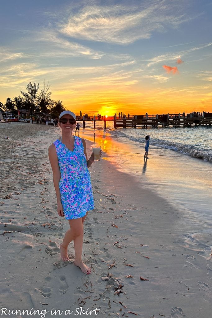 Things to Do in Turks and Caicos - sunset on Grace Bay Beach