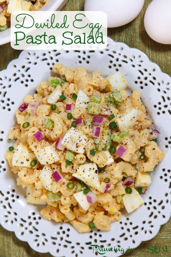 Deviled Egg Pasta Salad Pinterest Pin