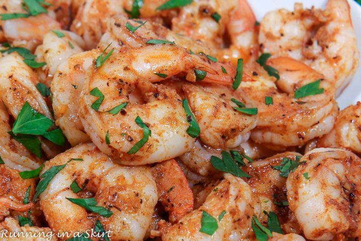 Cajun Shrimp recipe - 10 Minutes & 4 Ingredients « Running in a Skirt