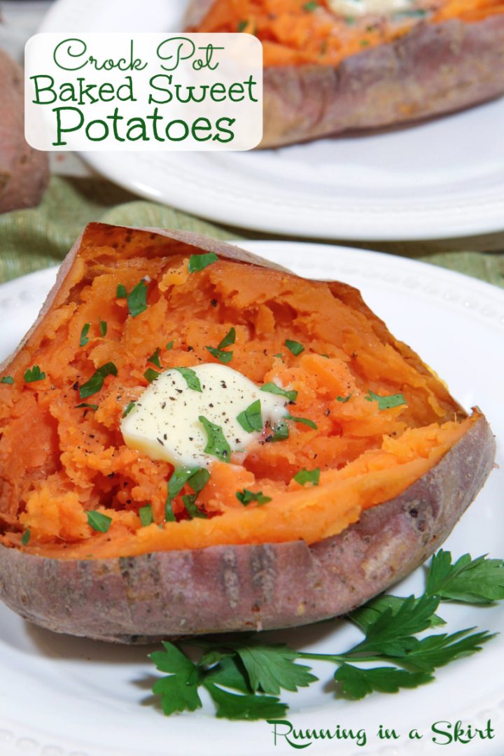 Crock Pot Sweet Potatoes Super Easy Delicious Running In A Skirt Crock Pot Sweet Potatoes Pin Blog 2 720x1080