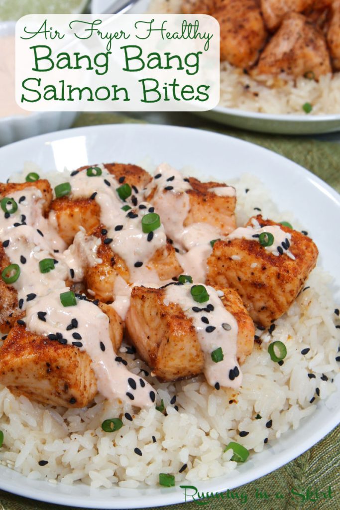 Bang Bang Salmon Bites Pinterest Pin