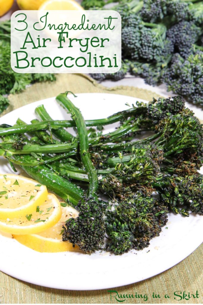 Air Fryer Broccolini Pinterest Pin