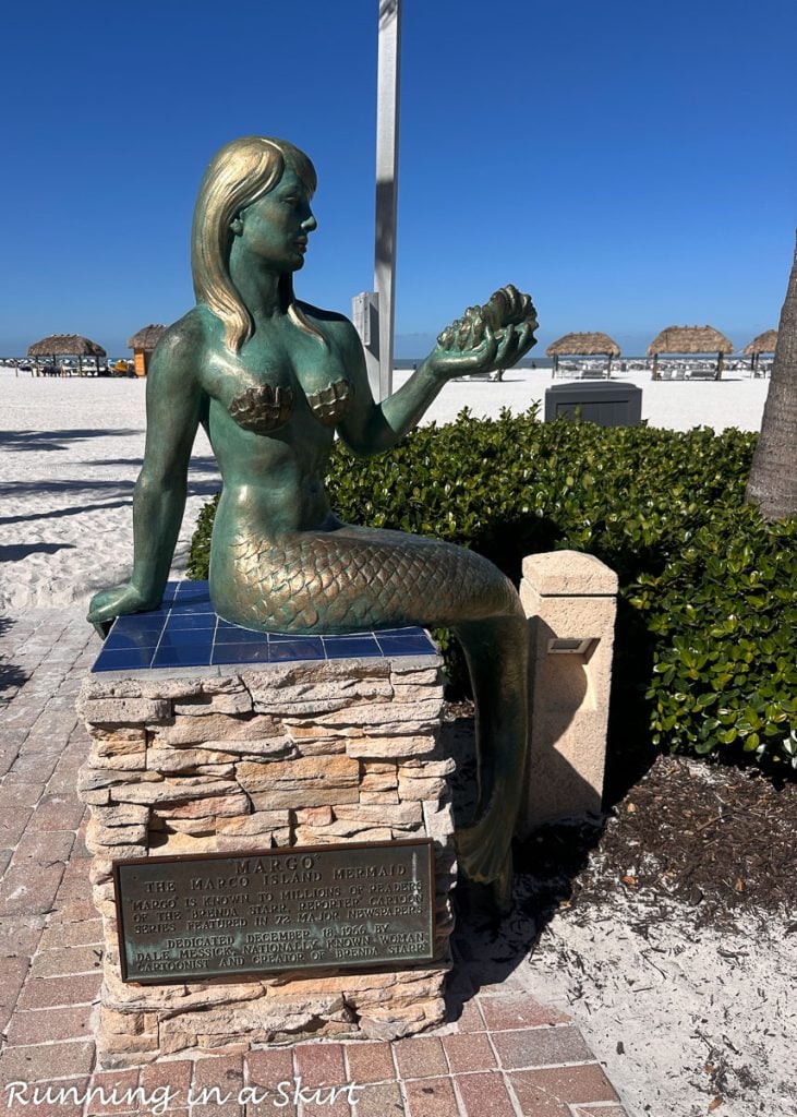 JW Marriott Marco Island Mermaid Statue