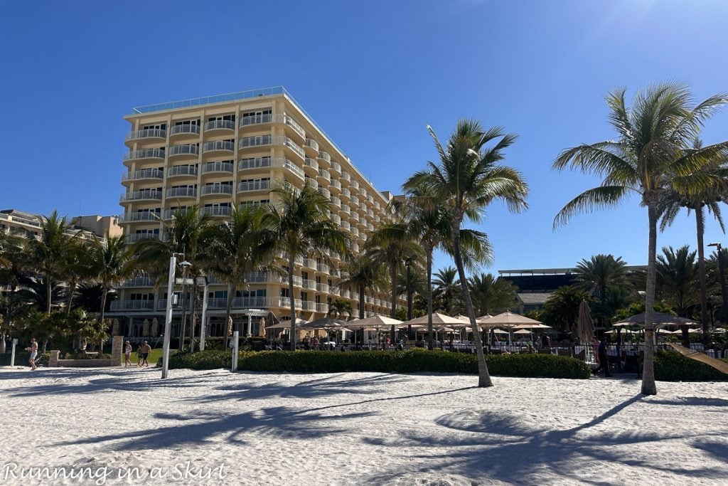 JW Marriott Marco Island hotel outside.