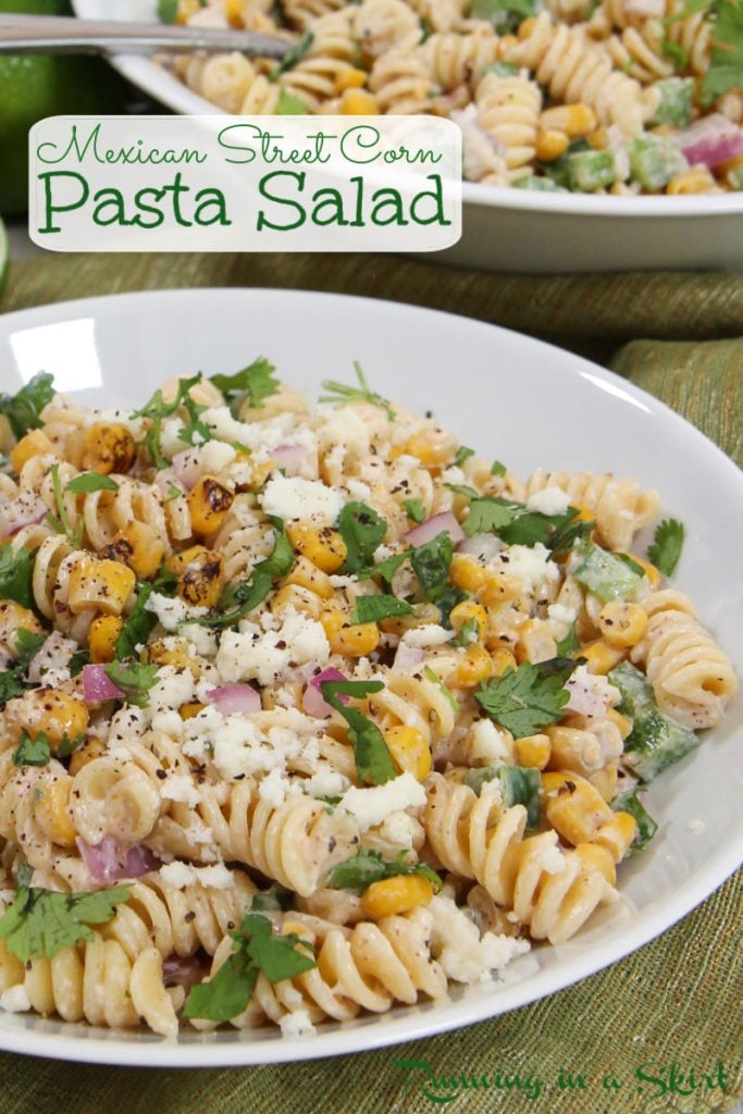 Mexican Street Corn Pasta Salad Pinterest Pin