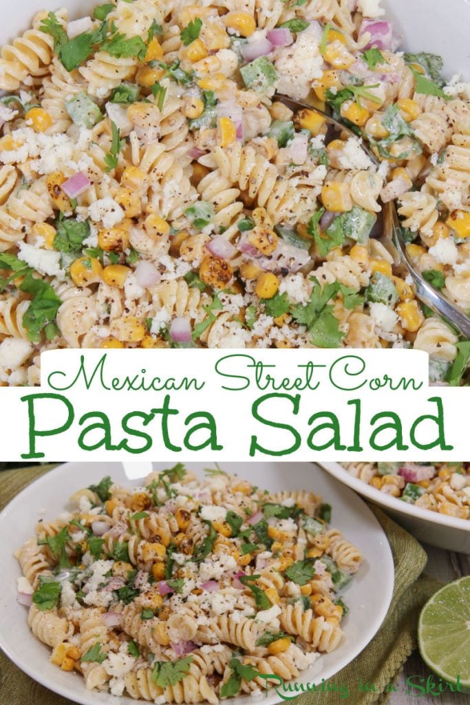 Mexican Street Corn Pasta Salad Pinterest Pin