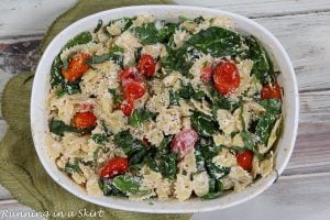 Baked Goat Cheese Pasta