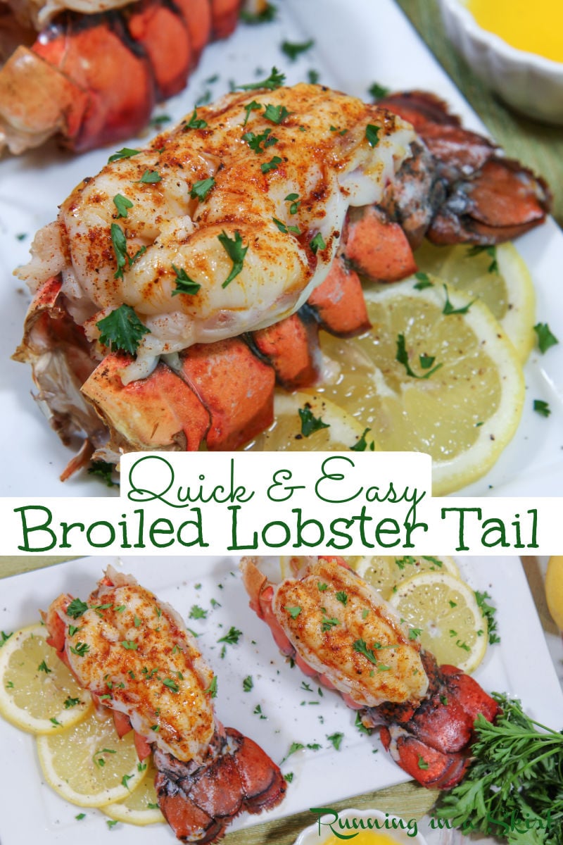 Broiled Lobster Tail via @juliewunder