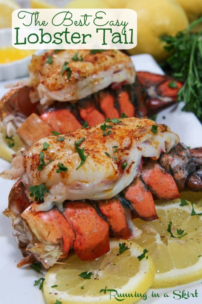 Broiled Lobster Tail recipe Pin