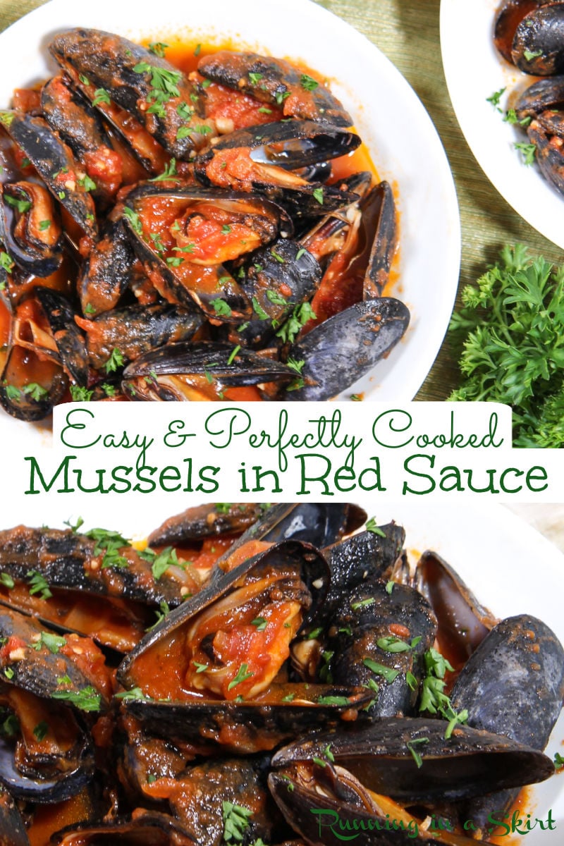Mussels in Red Sauce via @juliewunder
