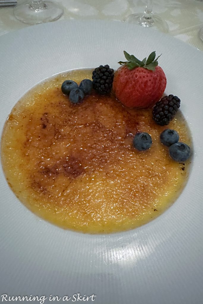 American Audubon Dining Room Dessert