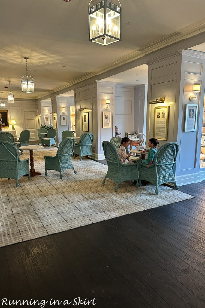 Martha's Market Seating area