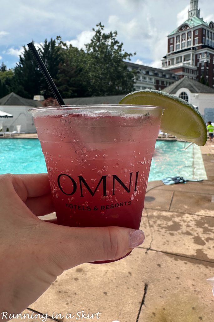 Omni Homestead Resort Reviews Pool Drink