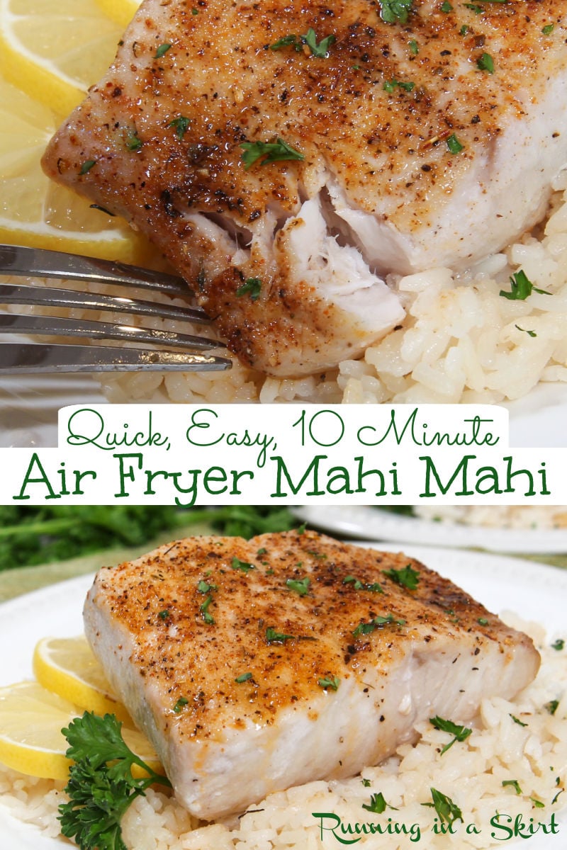 Air Fryer Mahi Mahi via @juliewunder