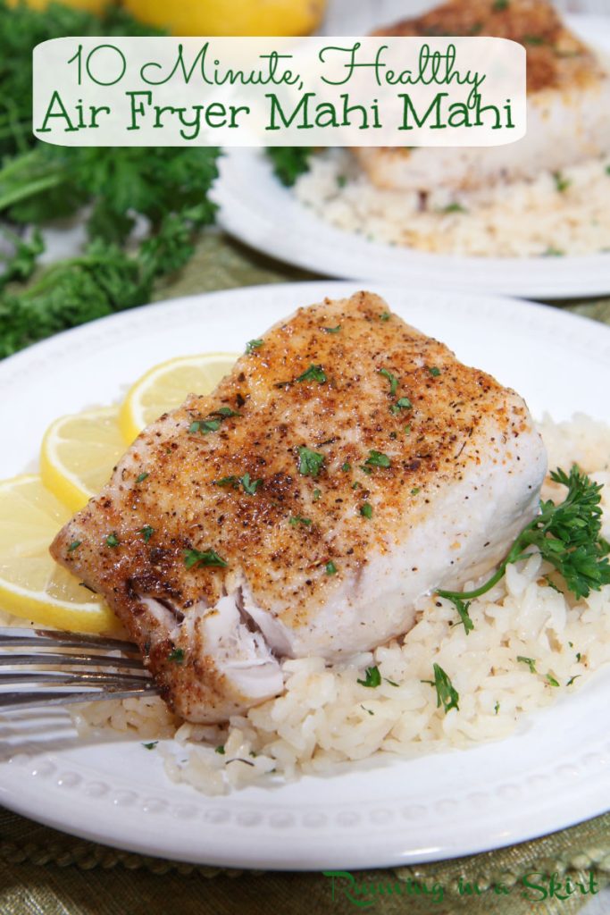 Air Fryer Mahi Mahi recipe pin