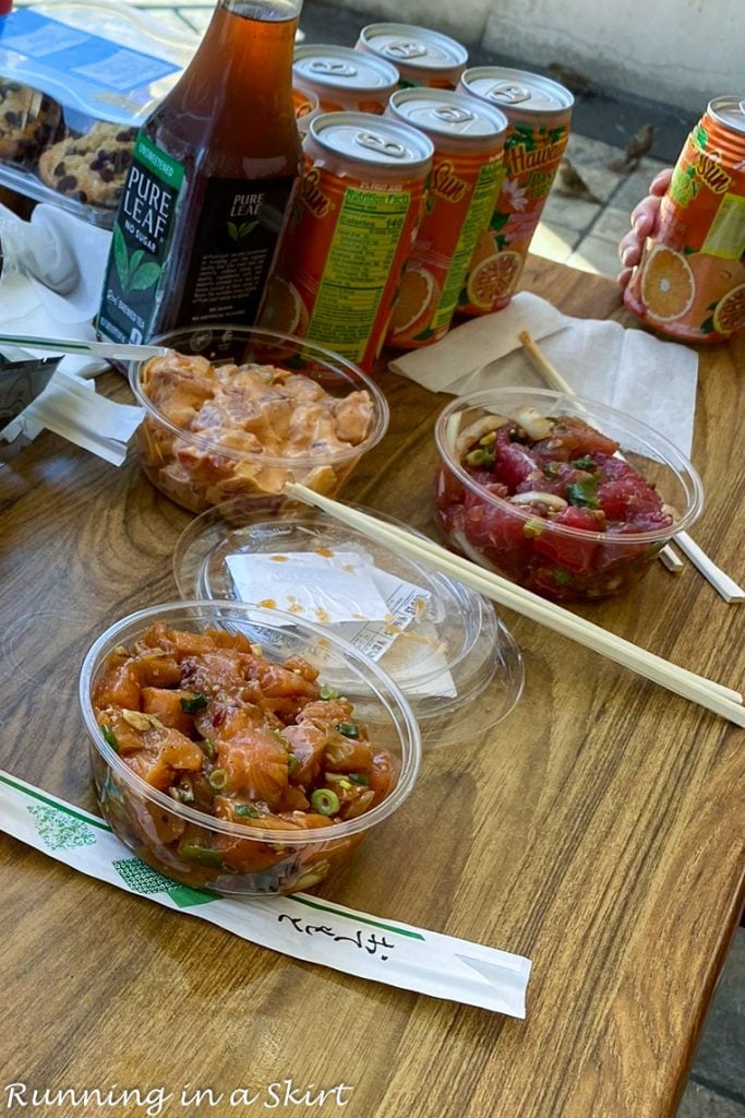 Poke from grocery store.