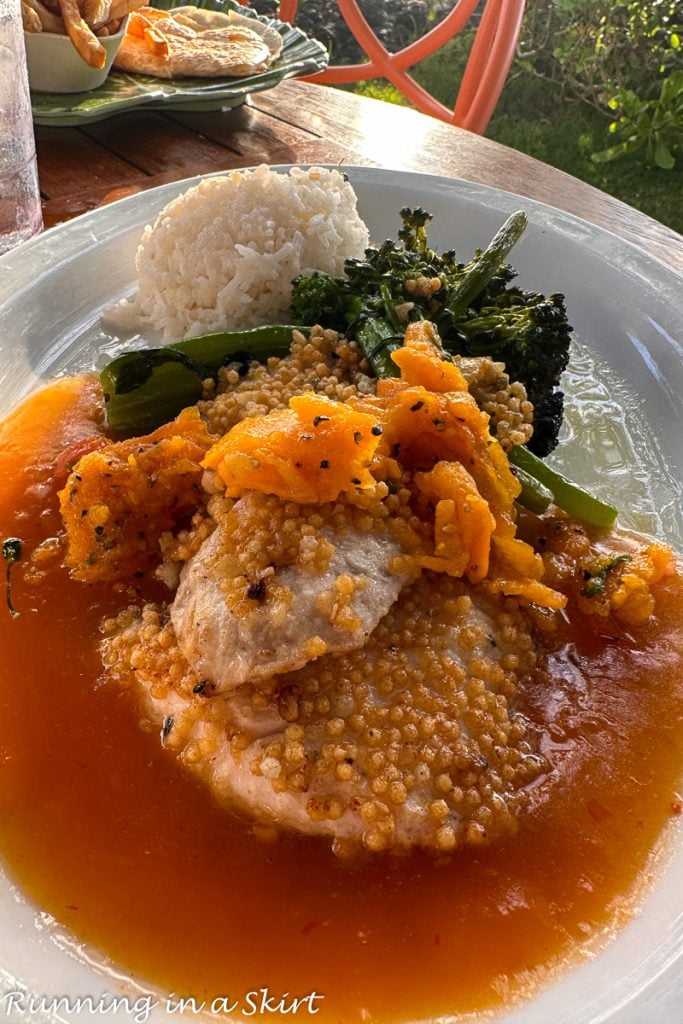 Lava Lava Beach Club DInner