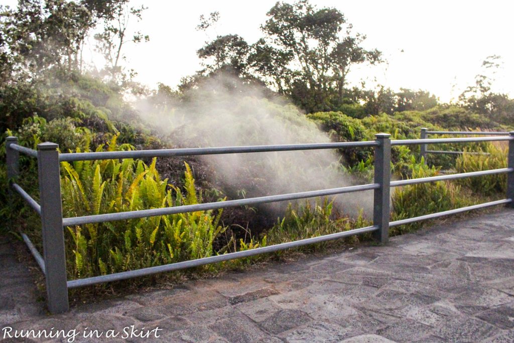 Steam Vents at Hawaii Volcanoes National Park.