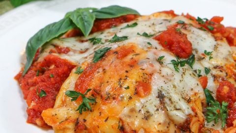 Crockpot Ravioli Lasagna