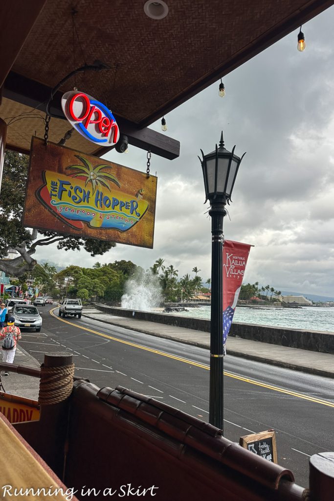 Main street of Kona.