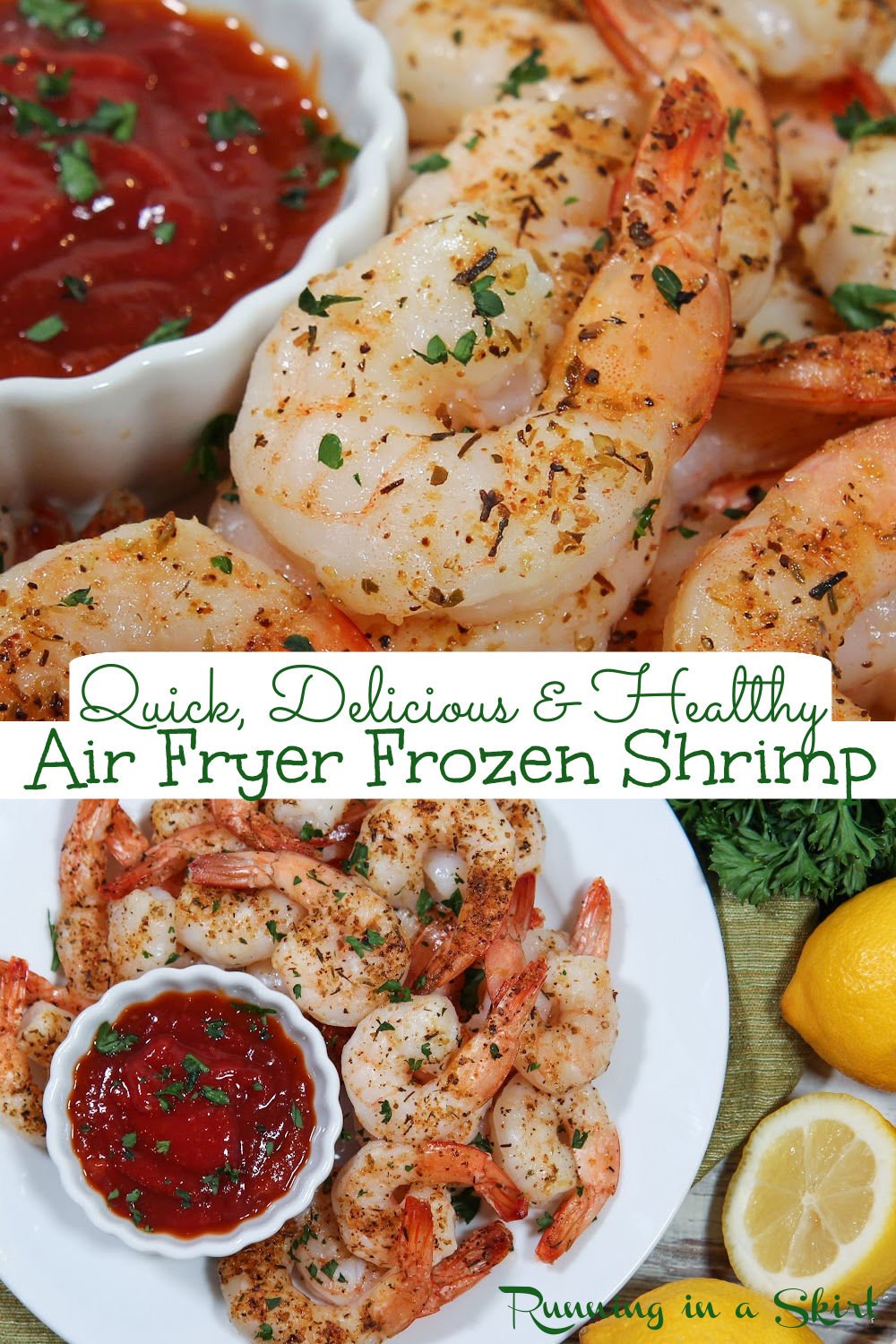 Air Fryer Shrimp via @juliewunder