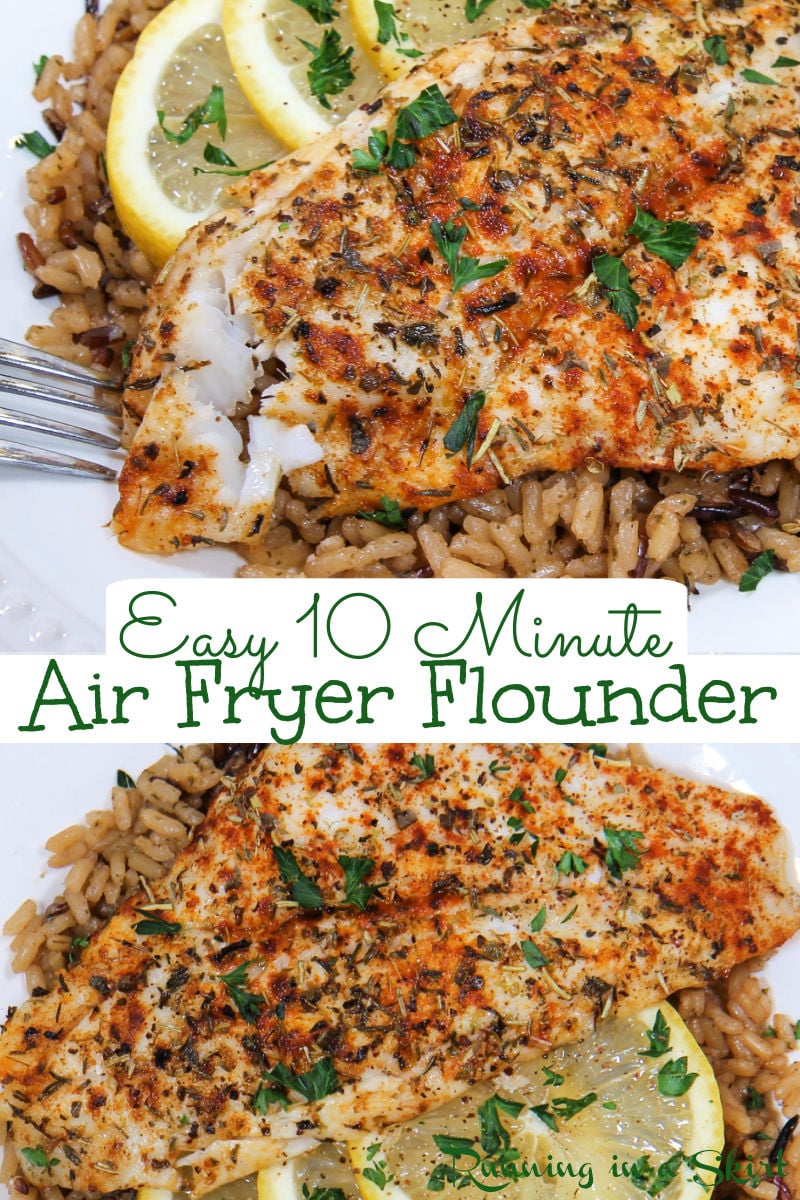 Air Fryer Flounder via @juliewunder