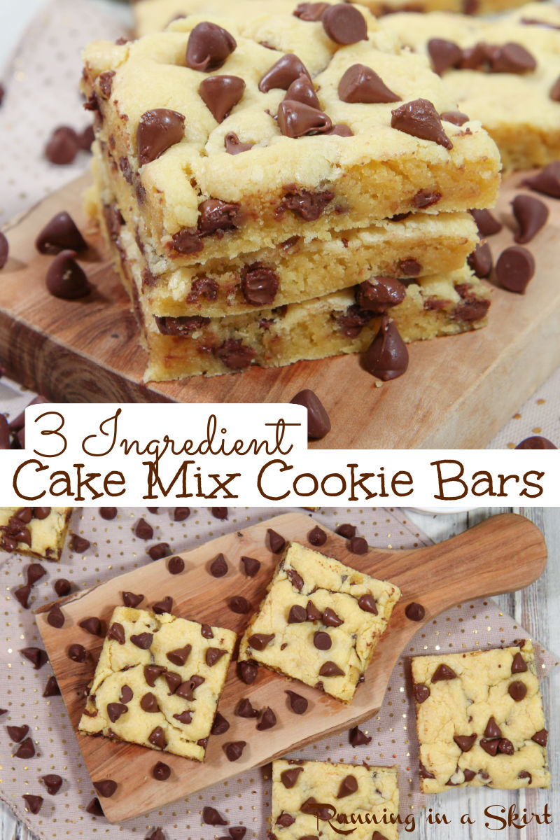 Cake Mix Cookie Bars via @juliewunder