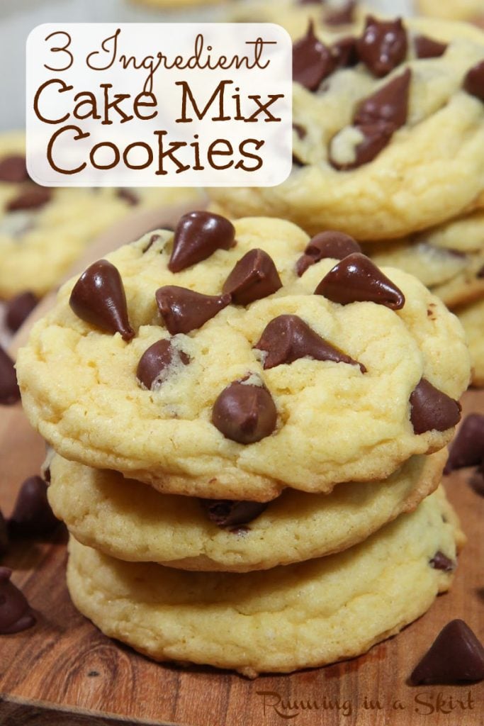 Cake Mix Cookies Pinterest Pin