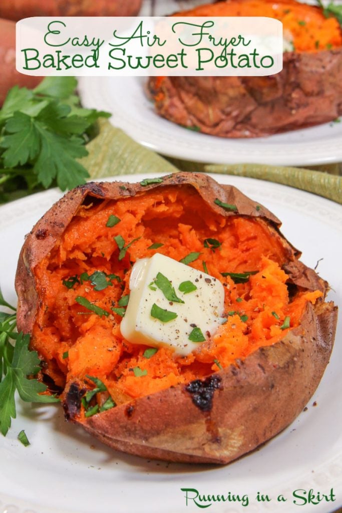 Air Fryer Sweet Potato Pinterest Pin