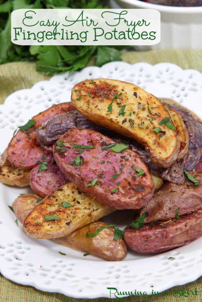 Air Fryer Fingerling Potatoes Pinterest Pin