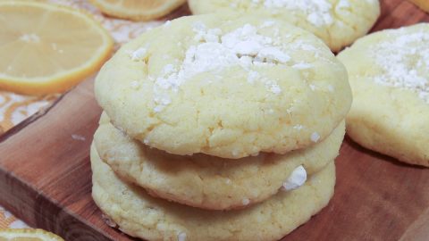 Lemon Cake Mix Cookies