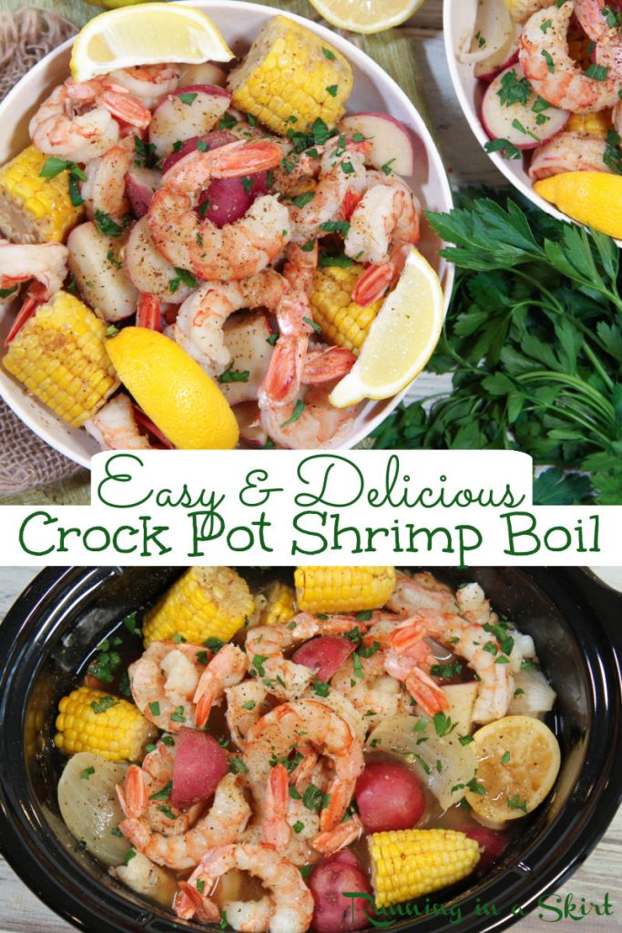Crock Pot Shrimp Boil Pinterest Pin