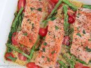 Salmon Orzo Pasta