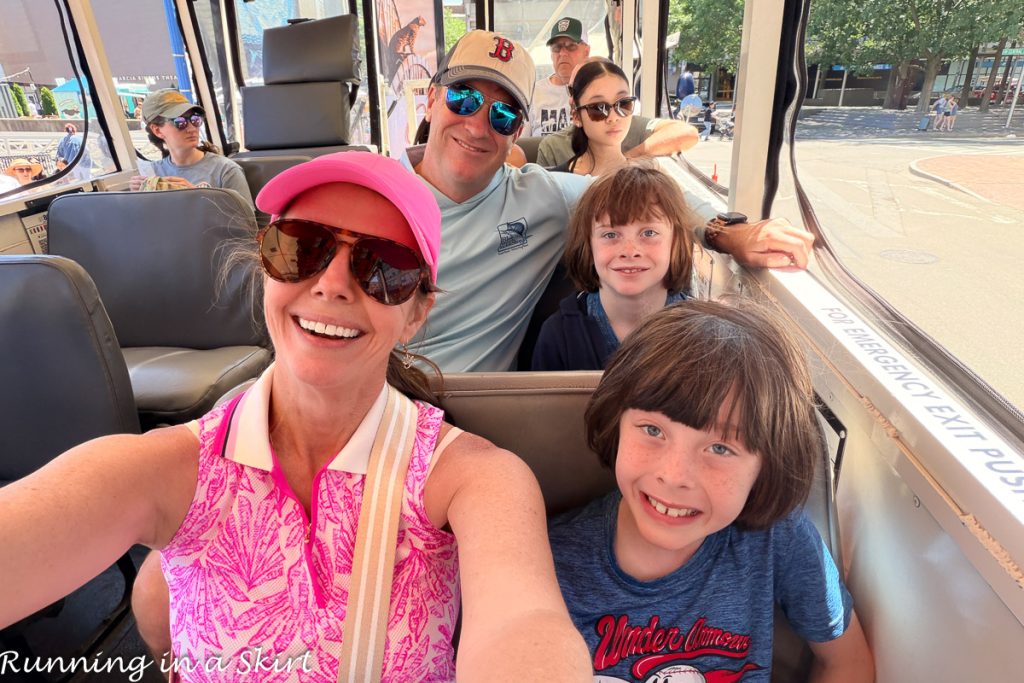 Family on a Boat Duck Tour